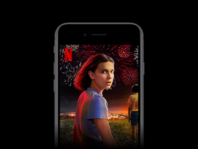 Stranger Things Image On Phone